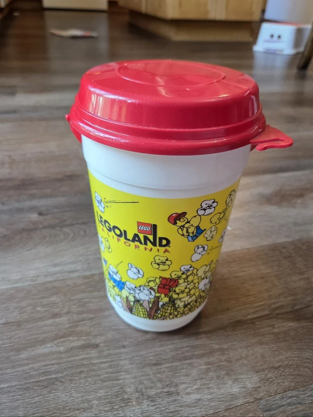 Vintage 2002 Legoland California Theme Park Collectible Popcorn Bucket Cup